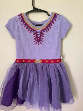 Disney Wish Lilac Sweater Dress with Red and Gold Accents- Dressup